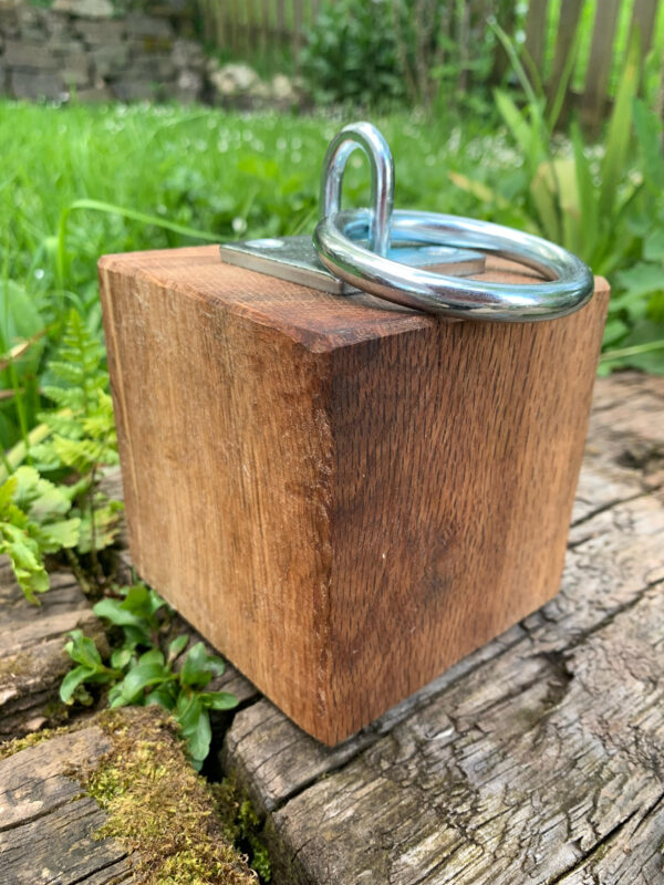 Solid Oak Doorstop (Small) - Image 2