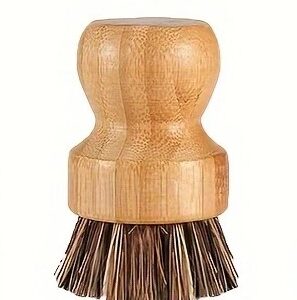 Coconut Bristle Pot Brush