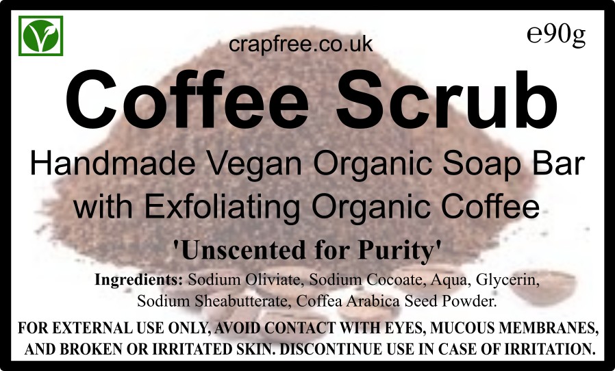 Coffee Scrub Organic Coffee Soap Bar - Image 4